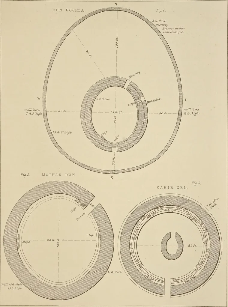 An illustration from Notes on Irish architecture, 1875, leaf 68