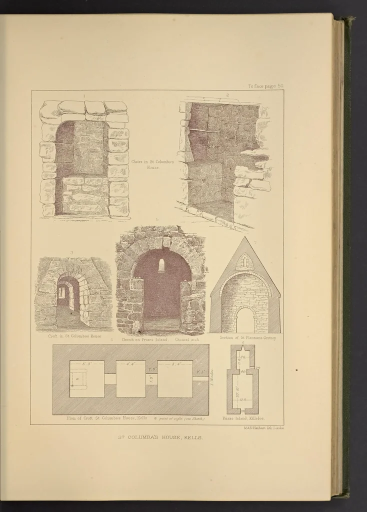 An illustration from Notes on Irish architecture, 1875, leaf 122
