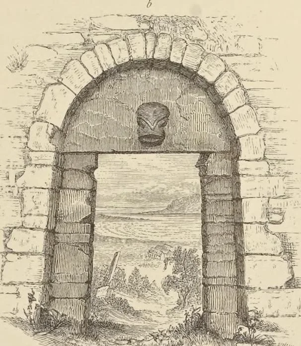 An illustration from Notes on Irish architecture, 1875, leaf 136