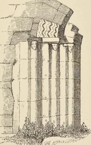 An illustration from Notes on Irish architecture, 1875, leaf 138