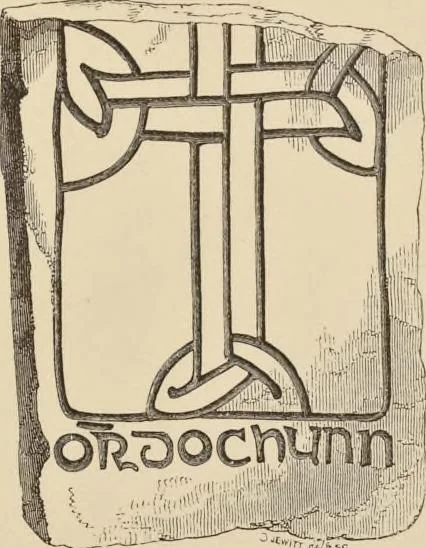 An illustration from Notes on Irish architecture, 1875, leaf 144