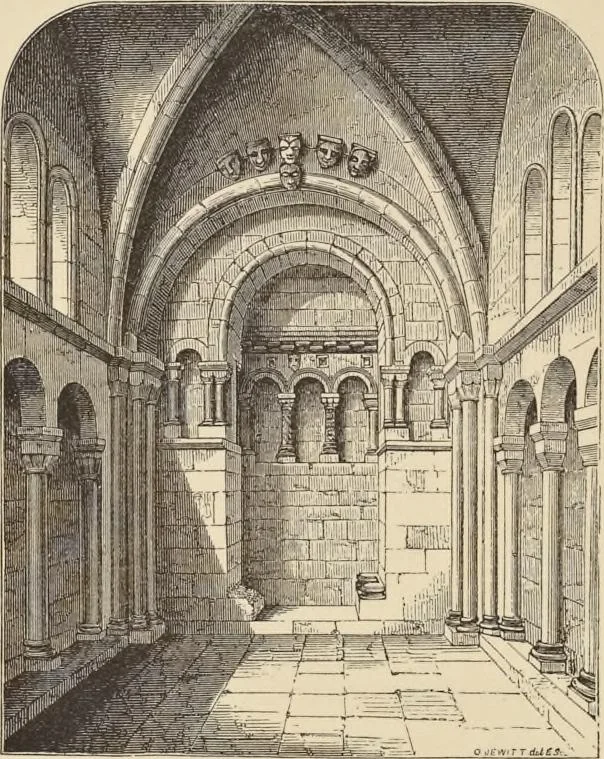 An illustration from Notes on Irish architecture, 1875, leaf 185