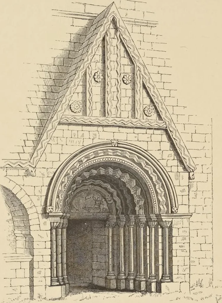 An illustration from Notes on Irish architecture, 1875, leaf 187