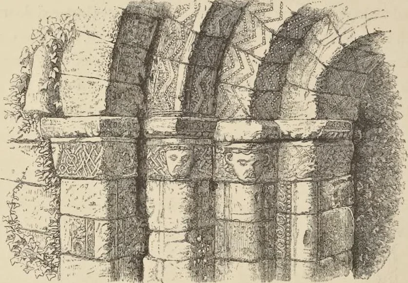 An illustration from Notes on Irish architecture, 1875, leaf 195