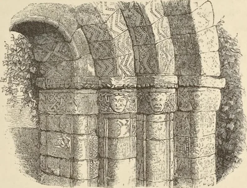 An illustration from Notes on Irish architecture, 1875, leaf 198
