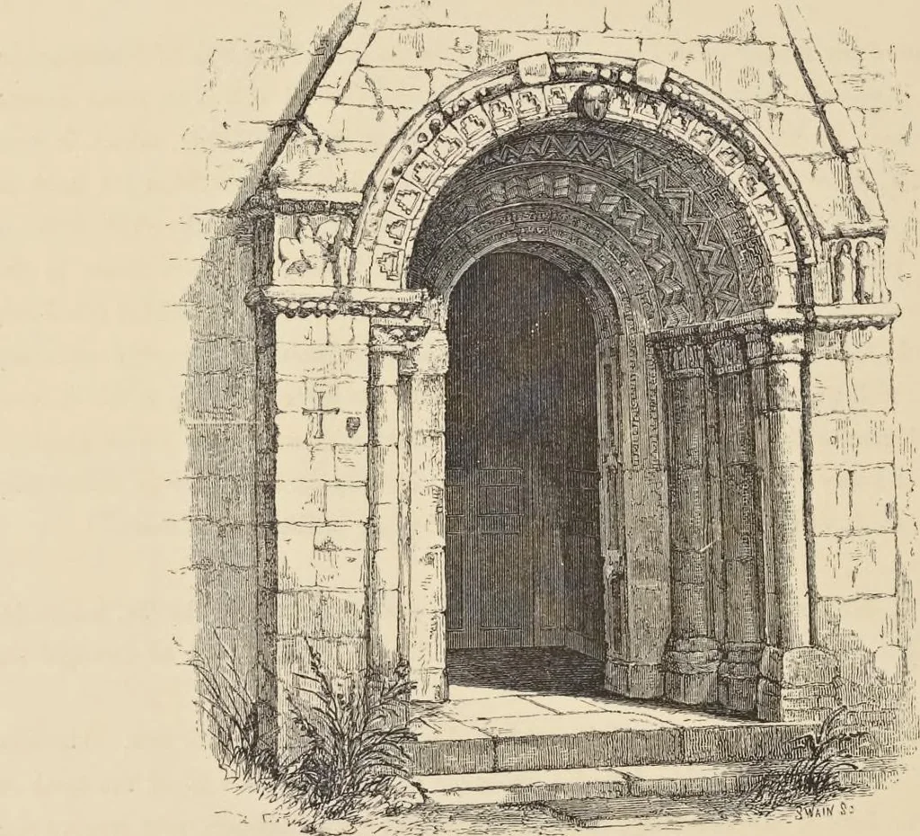 An illustration from Notes on Irish architecture, 1875, leaf 215