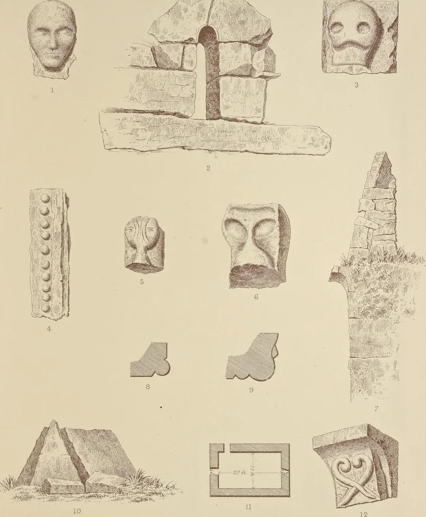 An illustration from Notes on Irish architecture, 1875, leaf 232