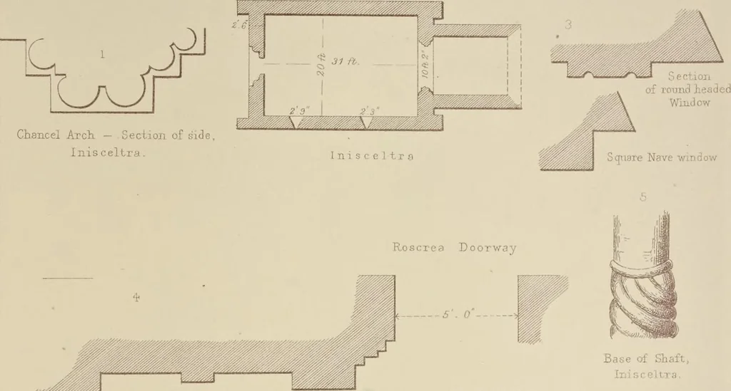 An illustration from Notes on Irish architecture, 1875, leaf 30