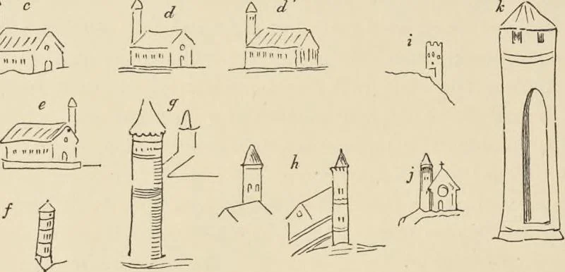 An illustration from Notes on Irish architecture, 1875, leaf 331