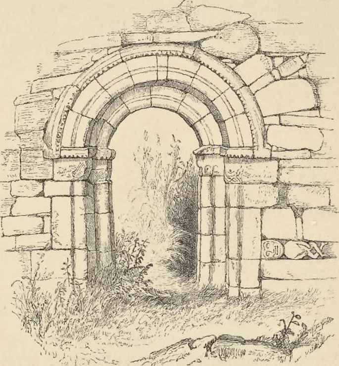 An illustration from Notes on Irish architecture, 1875, leaf 343