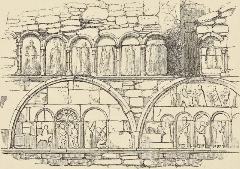 An illustration from Notes on Irish architecture, 1875, leaf 345