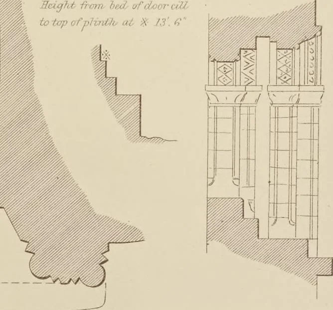An illustration from Notes on Irish architecture, 1875, leaf 82