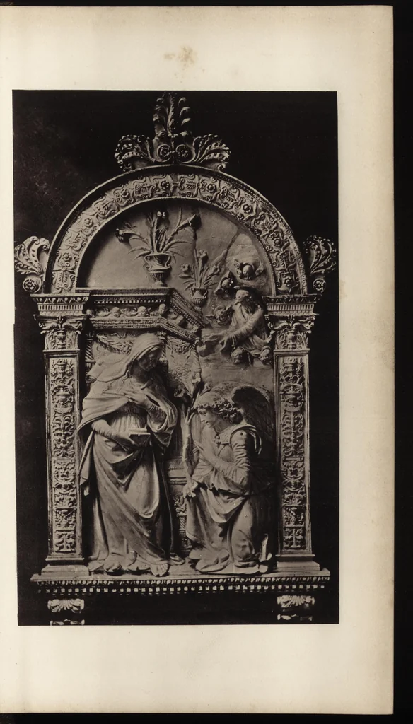 An illustration from Italian sculpture of the Middle Ages and period of the revival of art : a descriptive catalogue of the works forming the above section of the Museum, with additional illustrative notices, 1862, leaf 160
