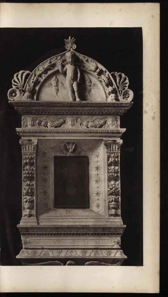 An illustration from Italian sculpture of the Middle Ages and period of the revival of art : a descriptive catalogue of the works forming the above section of the Museum, with additional illustrative notices, 1862, leaf 186