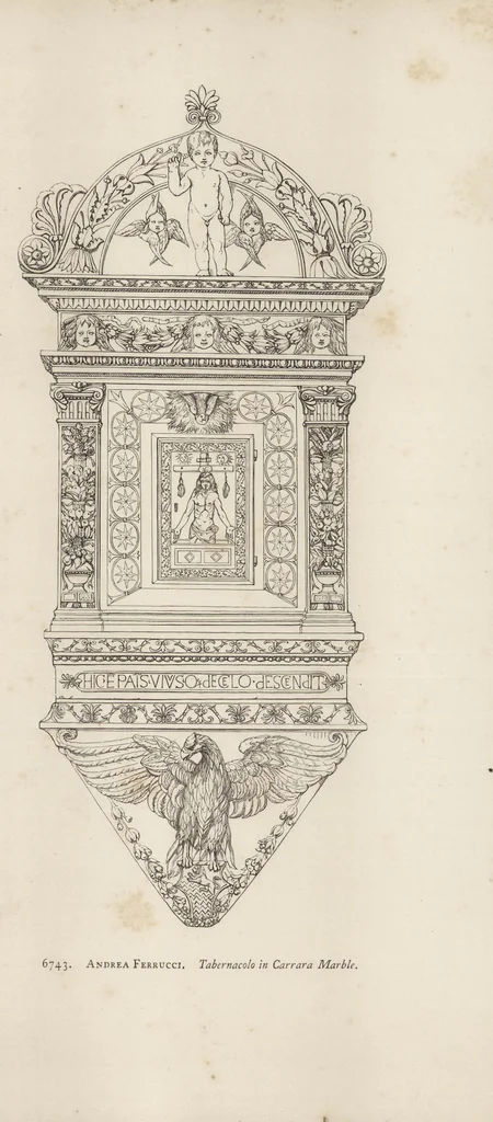 An illustration from Italian sculpture of the Middle Ages and period of the revival of art : a descriptive catalogue of the works forming the above section of the Museum, with additional illustrative notices, 1862, leaf 192