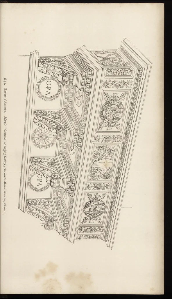 An illustration from Italian sculpture of the Middle Ages and period of the revival of art : a descriptive catalogue of the works forming the above section of the Museum, with additional illustrative notices, 1862, leaf 198