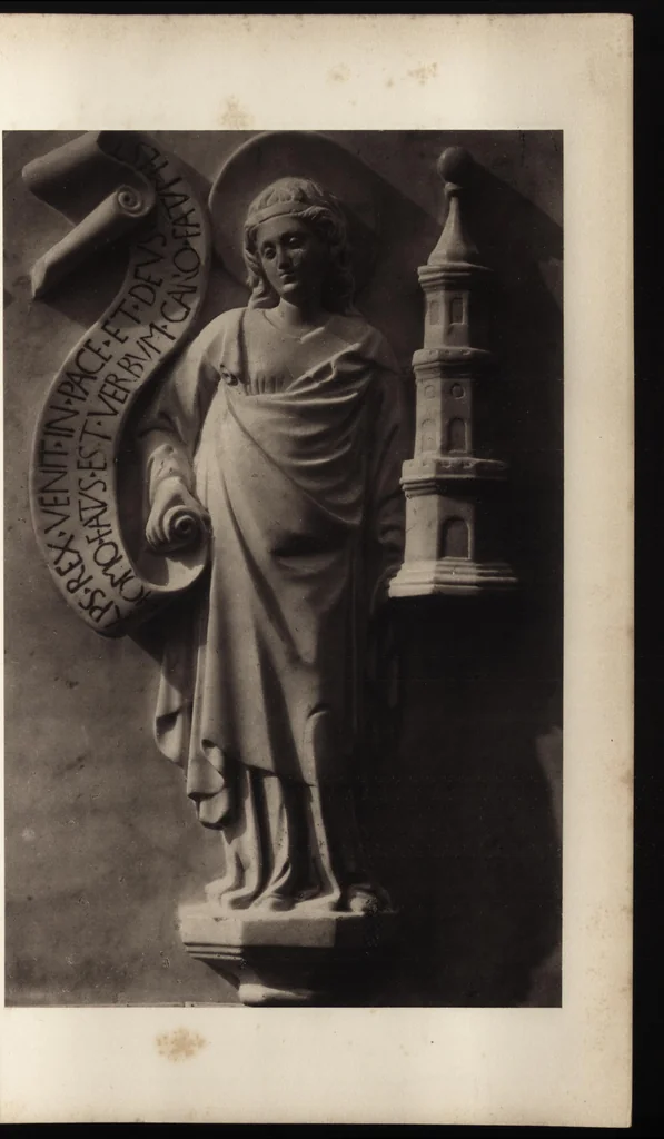 An illustration from Italian sculpture of the Middle Ages and period of the revival of art : a descriptive catalogue of the works forming the above section of the Museum, with additional illustrative notices, 1862, leaf 44