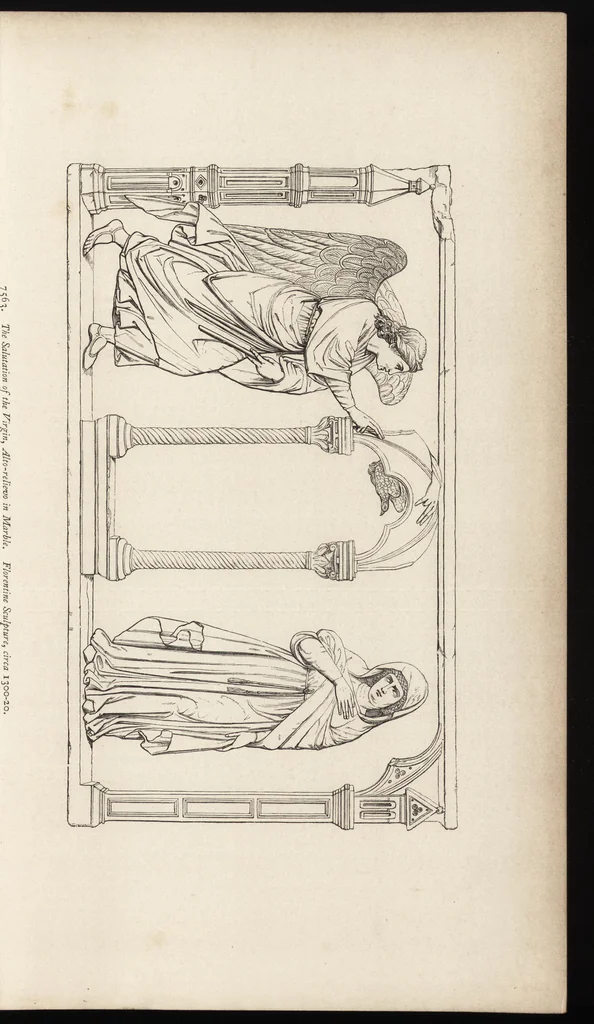 An illustration from Italian sculpture of the Middle Ages and period of the revival of art : a descriptive catalogue of the works forming the above section of the Museum, with additional illustrative notices, 1862, leaf 46