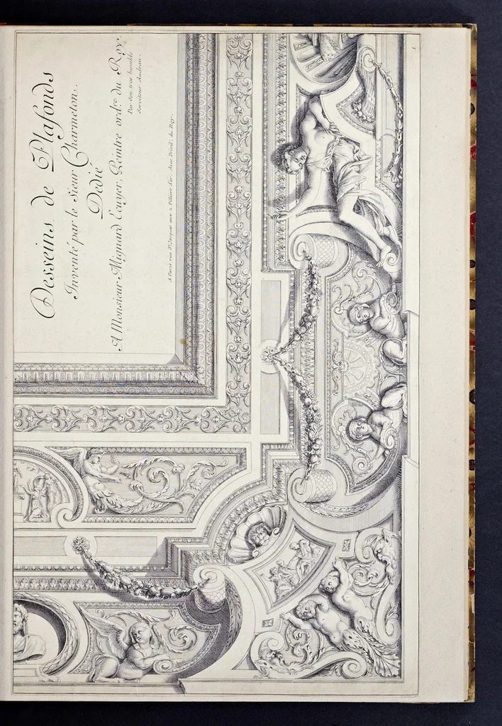 An illustration from Ornements, 1660, leaf 10