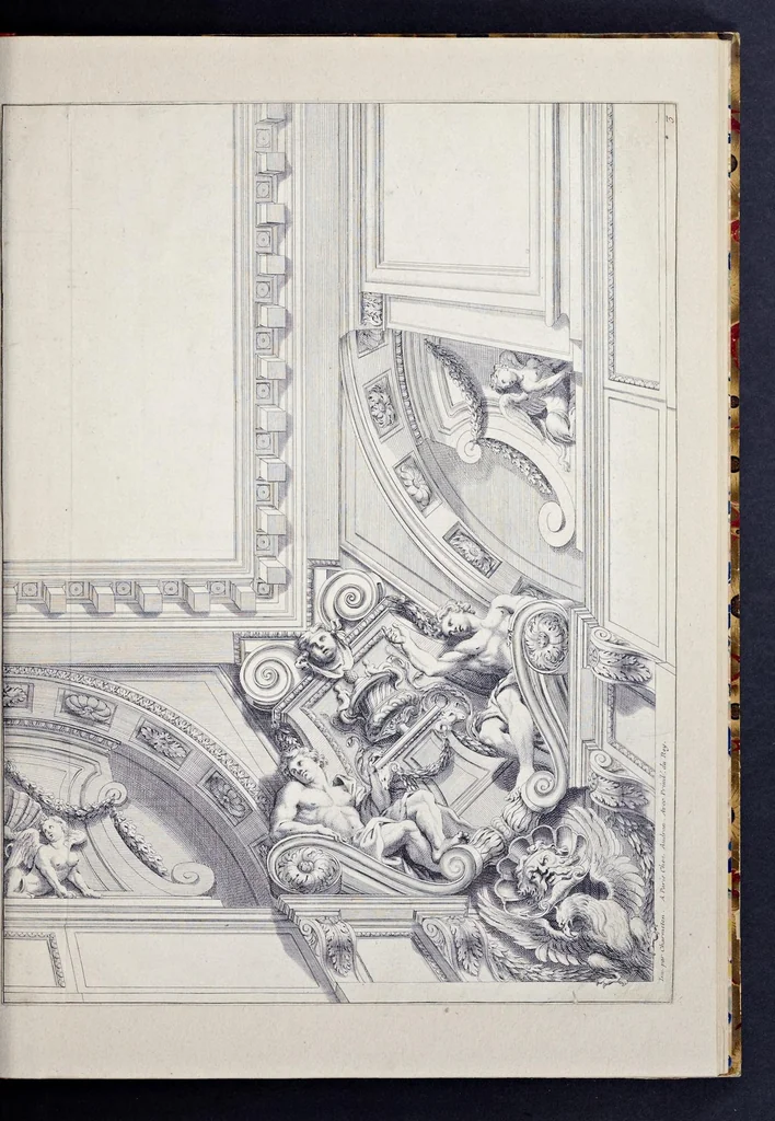 An illustration from Ornements, 1660, leaf 14