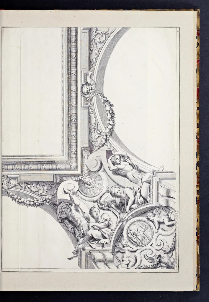 An illustration from Ornements, 1660, leaf 18