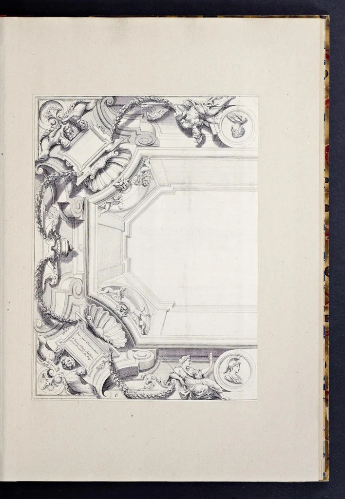 An illustration from Ornements, 1660, leaf 20