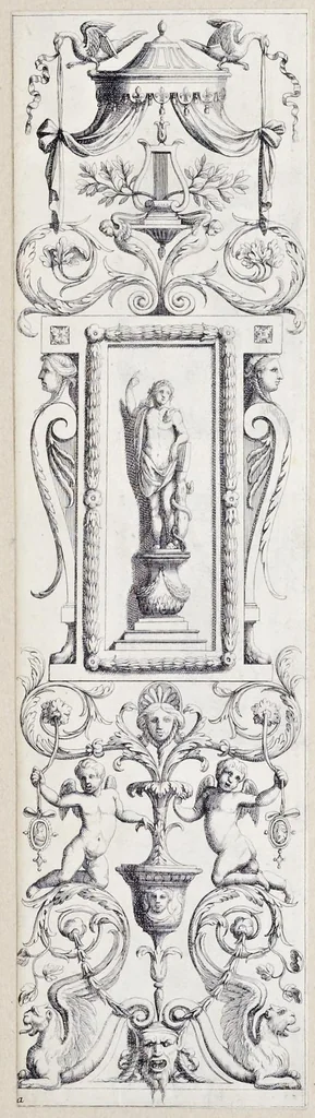 An illustration from Ornements, 1660, leaf 22
