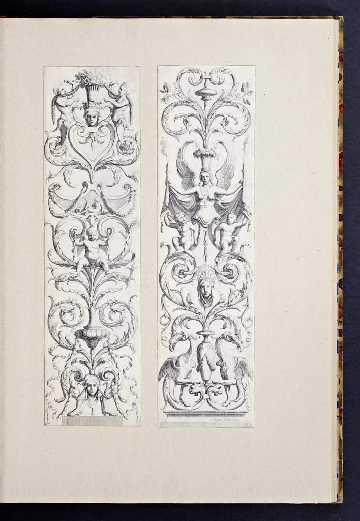 An illustration from Ornements, 1660, leaf 24