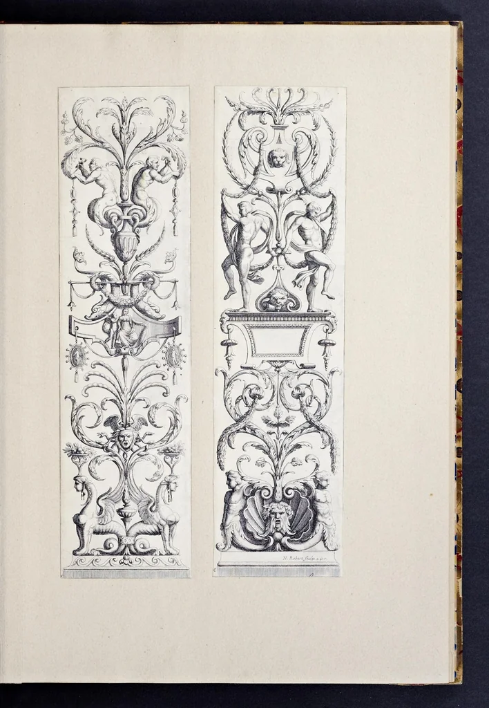 An illustration from Ornements, 1660, leaf 26