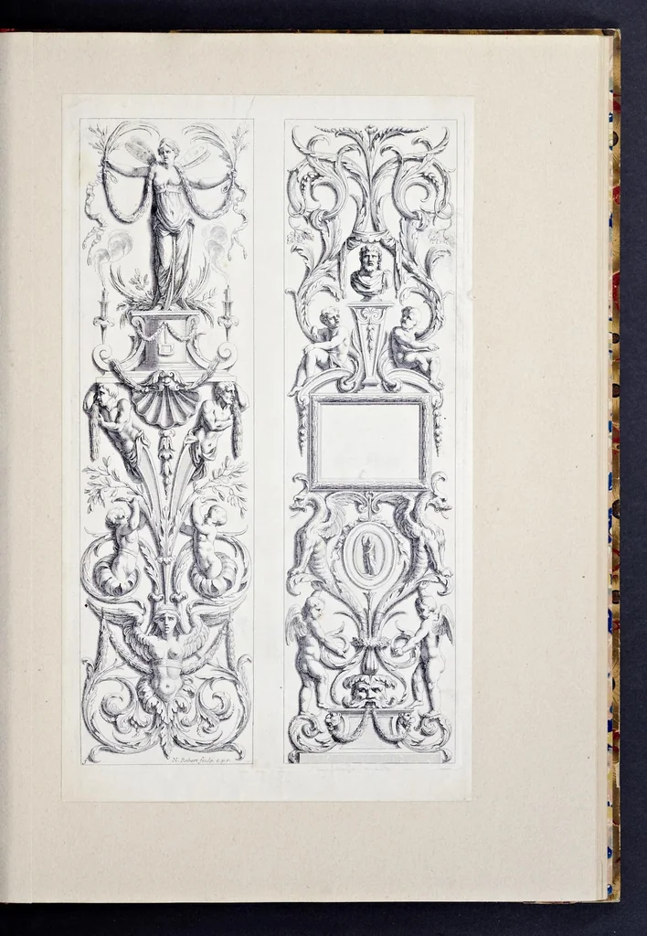 An illustration from Ornements, 1660, leaf 32