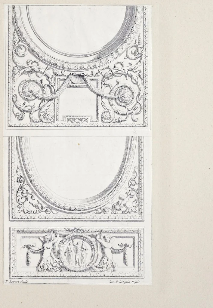 An illustration from Ornements, 1660, leaf 66