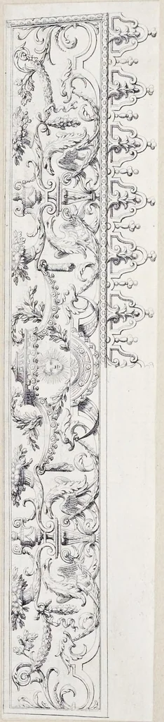 An illustration from Ornements, 1660, leaf 68