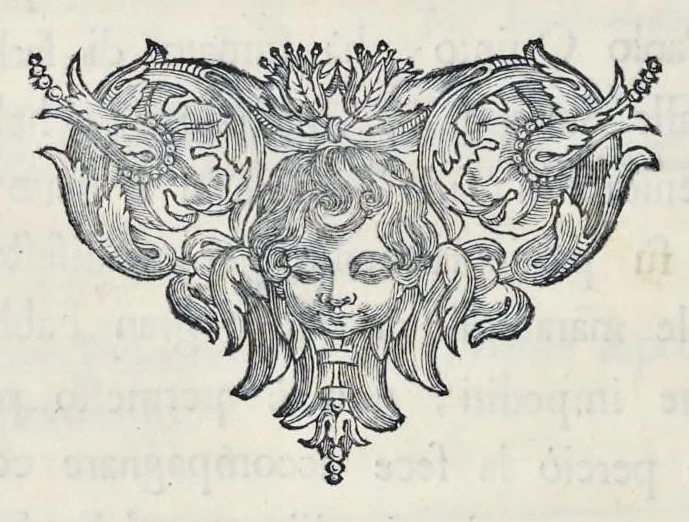 An illustration from Architettura della basilica di S. Pietro in Vaticano : Opera di Bramante Lazzari, Michel'Angelo Bonarota, Carlo Maderni, e altri famosi architetti, 1684, leaf 13