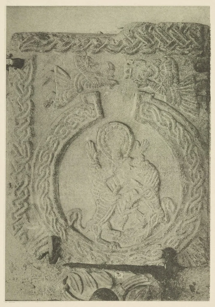 An illustration from Romanesque sculpture of the pilgrimage roads, 1923, leaf 12