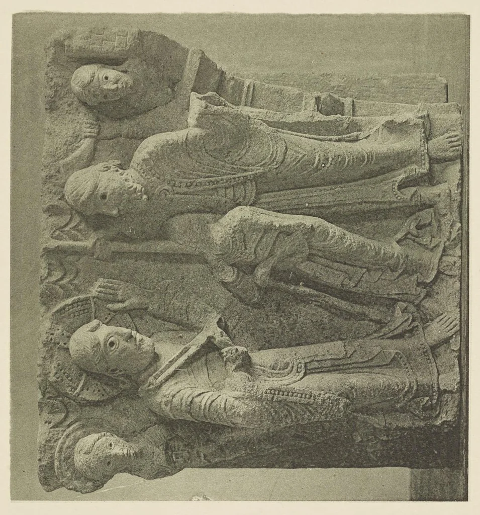 An illustration from Romanesque sculpture of the pilgrimage roads, 1923, leaf 136