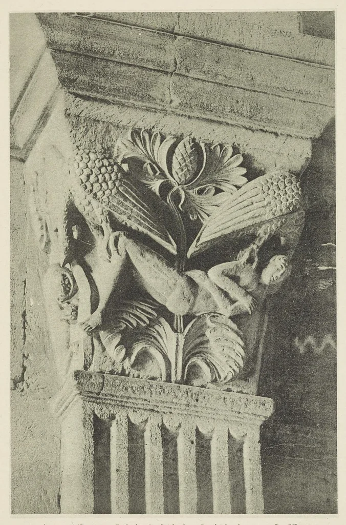An illustration from Romanesque sculpture of the pilgrimage roads, 1923, leaf 152