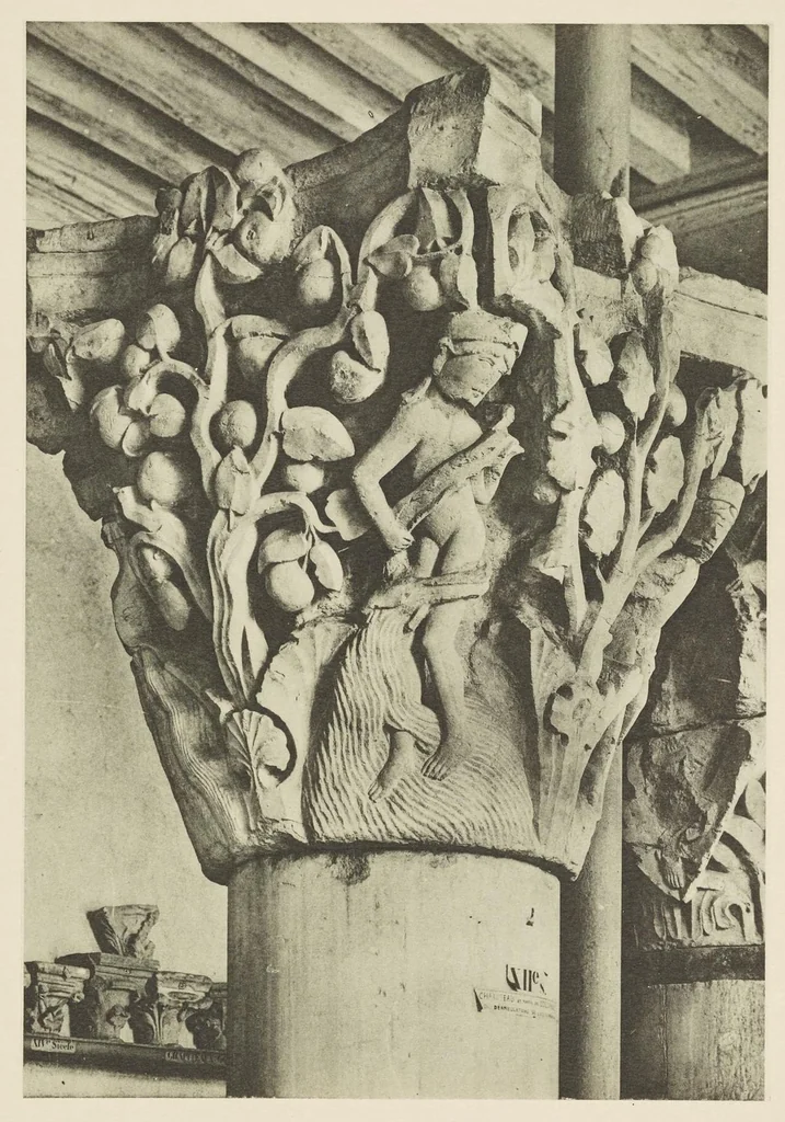 An illustration from Romanesque sculpture of the pilgrimage roads, 1923, leaf 20