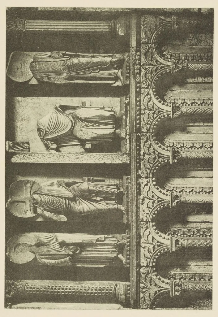 An illustration from Romanesque sculpture of the pilgrimage roads, 1923, leaf 246