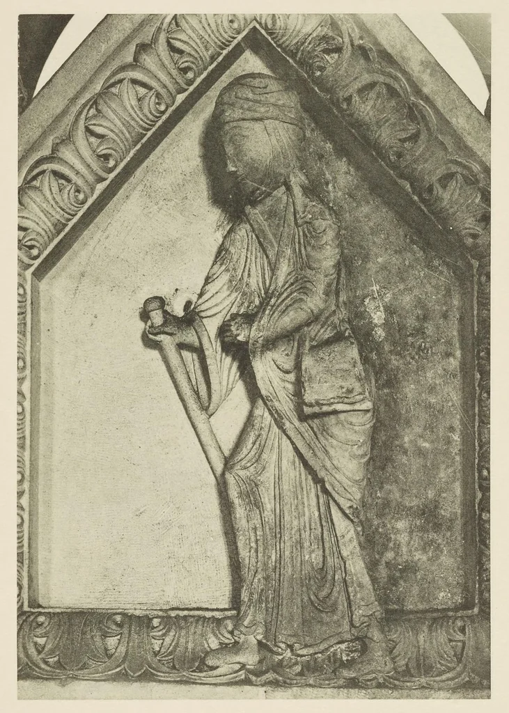 An illustration from Romanesque sculpture of the pilgrimage roads, 1923, leaf 284