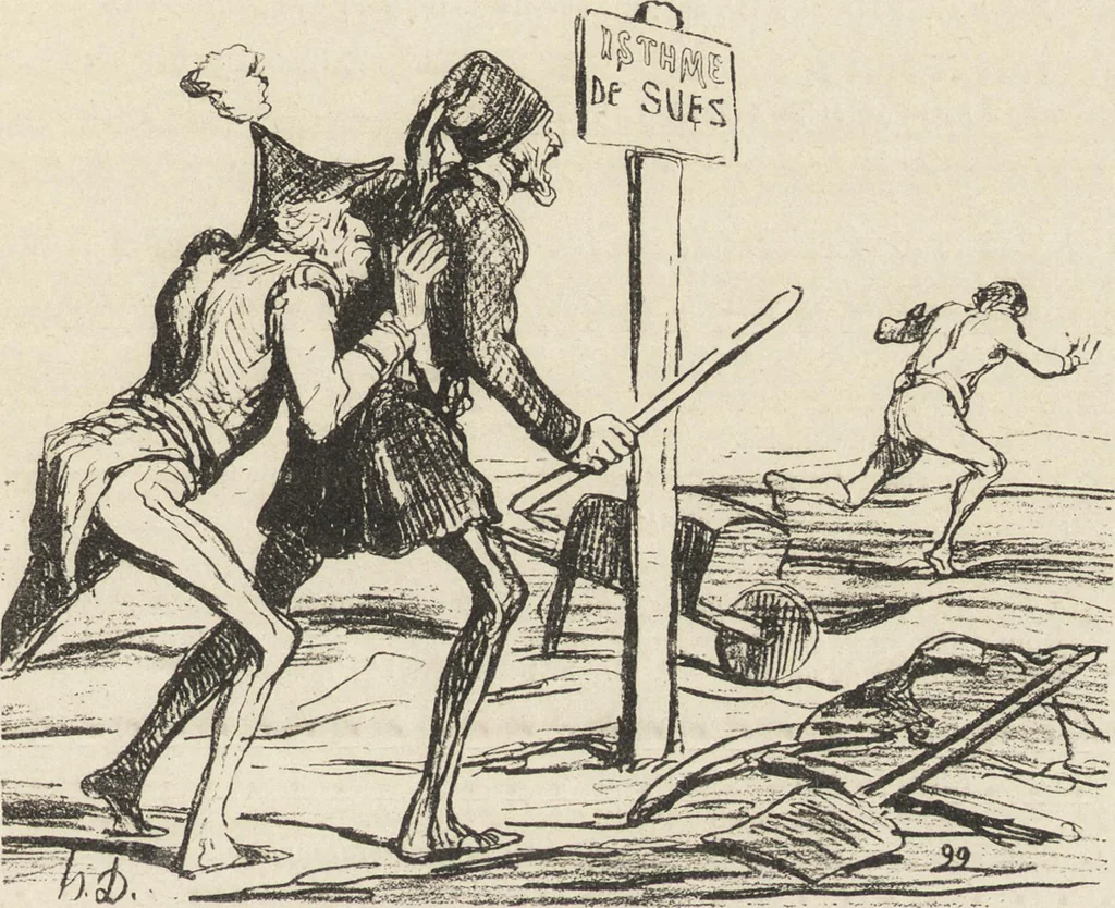 An illustration from Catalogue raisonné de l'oeuvre lithographié de Honoré Daumier, 1904, leaf 652