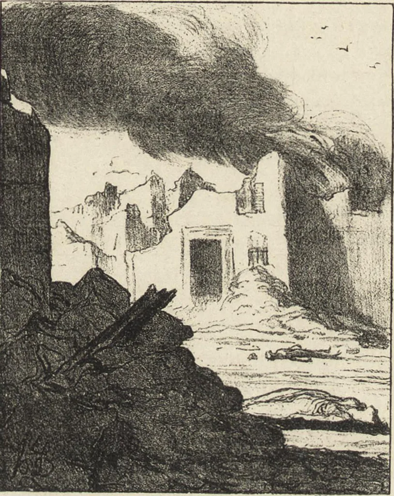 An illustration from Catalogue raisonné de l'oeuvre lithographié de Honoré Daumier, 1904, leaf 714