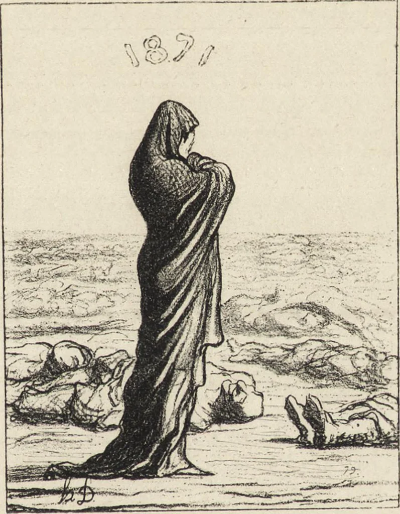An illustration from Catalogue raisonné de l'oeuvre lithographié de Honoré Daumier, 1904, leaf 720