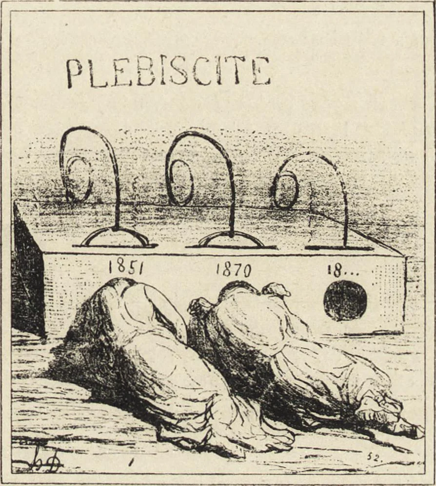 An illustration from Catalogue raisonné de l'oeuvre lithographié de Honoré Daumier, 1904, leaf 730