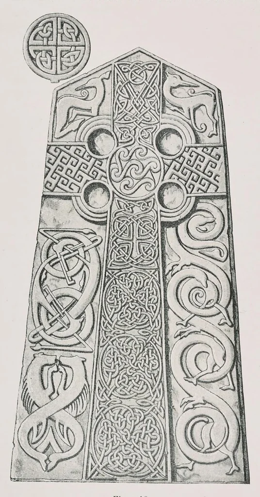 An illustration from Stil-Lehre für farbige Flächen-Verzierung und Gewebe-Musterung, 1909, leaf 25