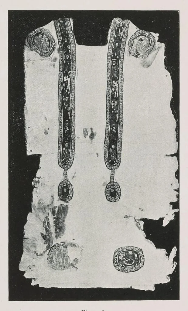 An illustration from Stil-Lehre für farbige Flächen-Verzierung und Gewebe-Musterung, 1909, leaf 9