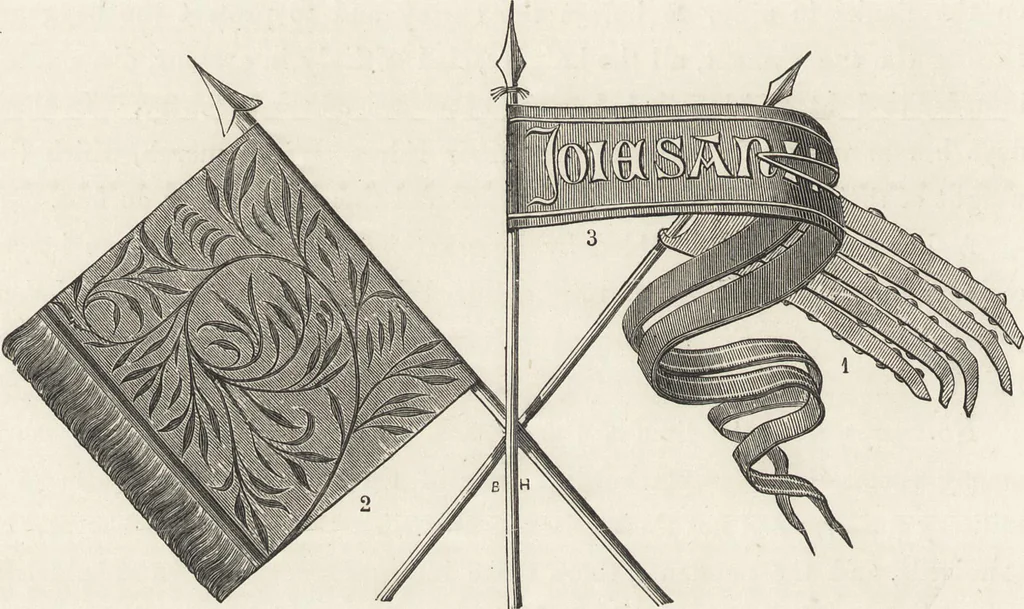 An illustration from Military and religious life in the Middle Ages and at the period of the Renaissance, 1870, leaf 101
