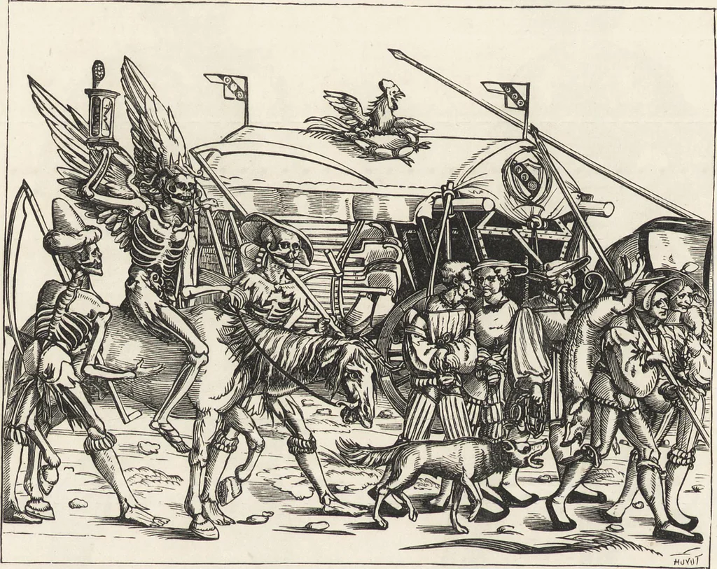 An illustration from Military and religious life in the Middle Ages and at the period of the Renaissance, 1870, leaf 103