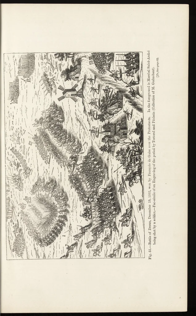 An illustration from Military and religious life in the Middle Ages and at the period of the Renaissance, 1870, leaf 104