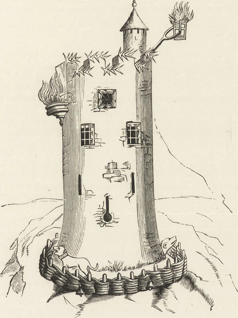 An illustration from Military and religious life in the Middle Ages and at the period of the Renaissance, 1870, leaf 116