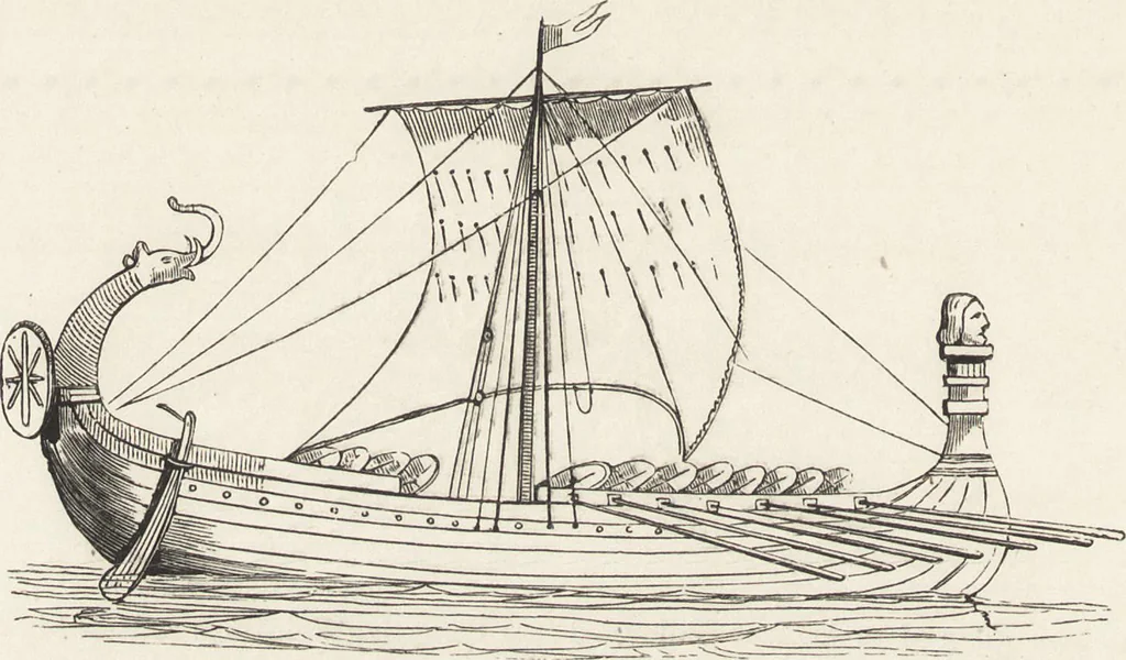 An illustration from Military and religious life in the Middle Ages and at the period of the Renaissance, 1870, leaf 123